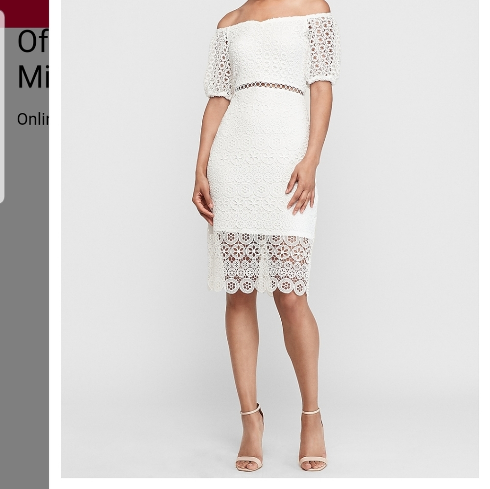 Beautiful white dress